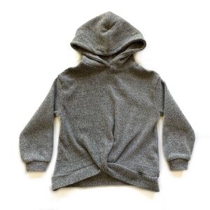 Zara Twist Front Hooded Sweater